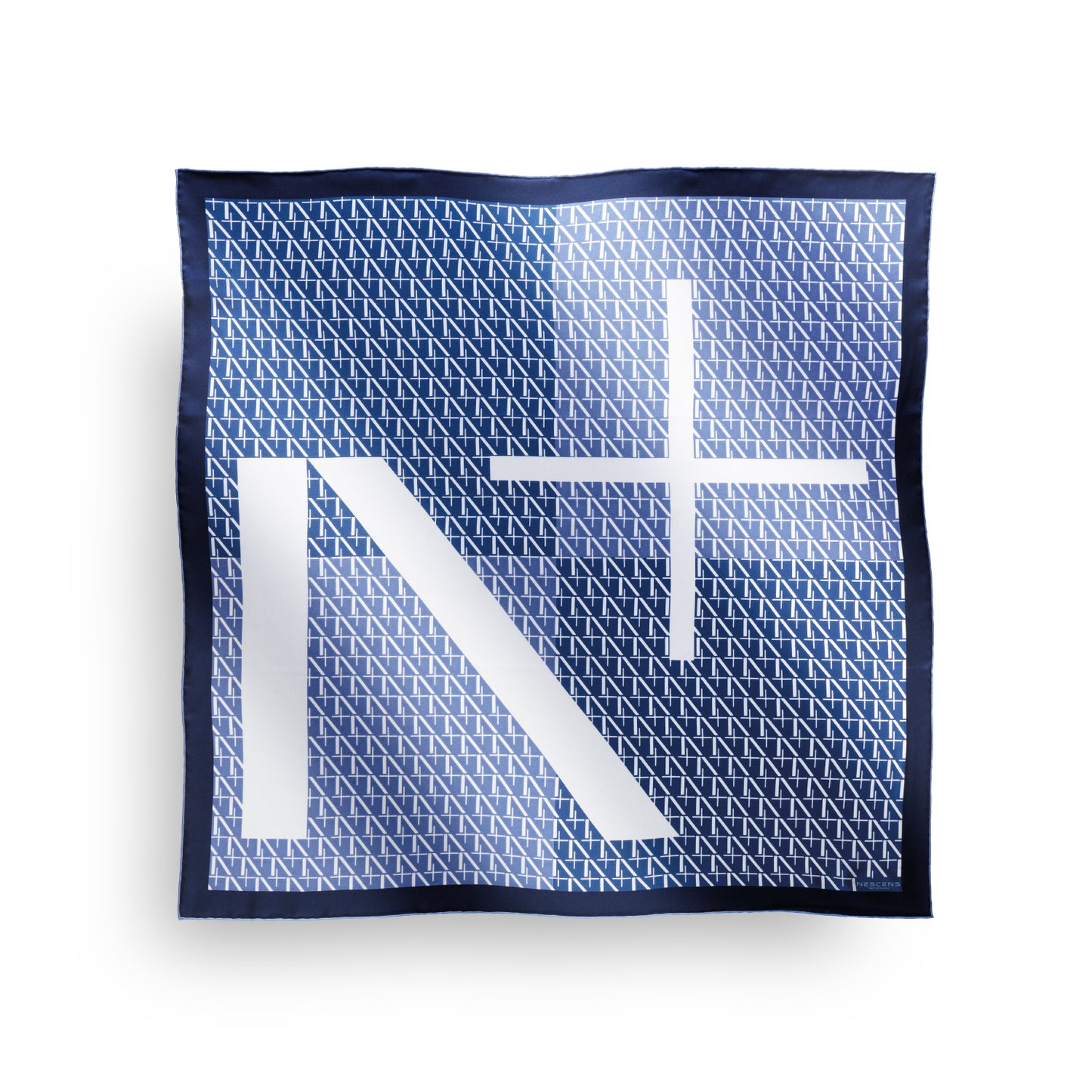 Foulard en soie Navy