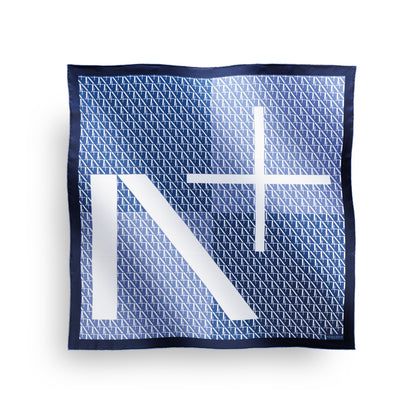 Foulard en soie Navy