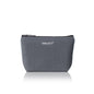 Trousse en ramie grise